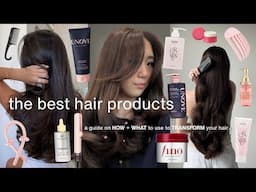 How I repaired my damaged hair 💇🏻‍♀️ Best haircare routine & products that actually work