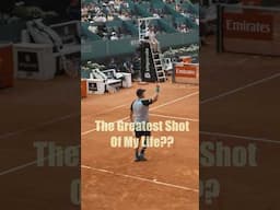 The Greatest Shot Of My Life On The Biggest Stage! #tennis #atp #atptennis #tennisplayer