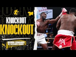 KO | Joshua Edwards vs. Alexander Rhodes #goldenboyfightnight