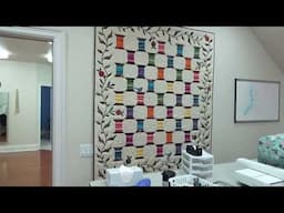Quilt Tour, New Fabric, How I Store It, Mobile Man and Vogue 2118 with Surefit Designs Dress Kit
