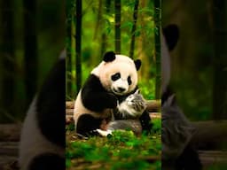 Panda and cat #DreamScreenAI #shorts