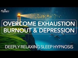 Sleep Hypnosis to Overcome Exhaustion Physical & Emotional, Anxiety & Depression, Deepest Relaxation