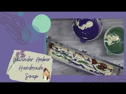 Making A Lavender And Amber Jo Malone Dupe Handmade Soap
