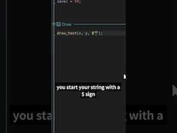 Pro Tip: String Templates | GameMaker