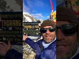 Thorang La Pass | Annapurna Circuit Trek #shorts