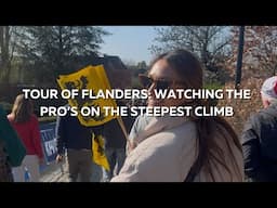 TOUR OF FLANDERS | WATCHING THE PRO'S AT THE CLASSICS | IS A POGI WIN BORING?