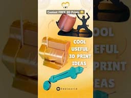 Cool & Useful 3D Prints You’ll Actually Want! 🔧✨