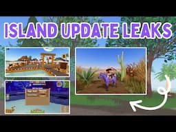 TONS OF LEAKS for the Private Island Update! New Themes, Markets, & More! | Wild Horse Islands