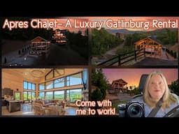 Beautiful Luxury Chalet for Rent in Gatlinburg, TN! Come to work with Christy on an Overnight!