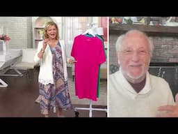 Stan Herman Crepe Knit Elbow Sleeve Halftan on QVC