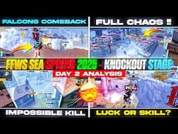 FFWS SEA SPRING 2025 KNOCKOUT STAGE - DAY 2 ANALYSIS | FREE FIRE WORLD SERIES SEA SPRING 2025