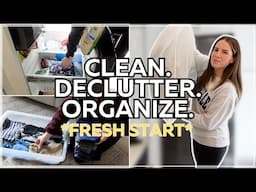 *FRESH START* THROWING EVERYTHING OUT IN 2025 / Decluttering & Organizing / Small Home Declutter