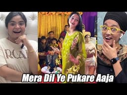 Indians React to MERA DIL ye Pukare Aaja viral song by Pakistani girl on Indian song