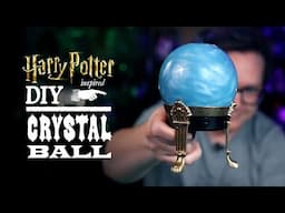 DIY Crystal Ball 🔮 with Magical Swirling Effect