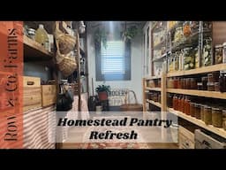 Homestead Pantry Refresh | Grain-free Pantry
