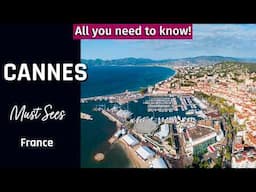 [4K] Cannes France must see 2025 | Cannes Travel guide | Things to do in Cannes | French Riviera