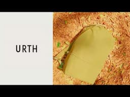 URTH Arkose Set bag - inspired by Wes Anderson style (long horizontal version)
