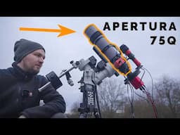 Apertura 75Q petzval quintuplet TELESCOPE and optional 0.75x reducer REVIEW