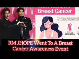 RM JHOPE Went To A Breast Cancer Awareness Event ❤️
