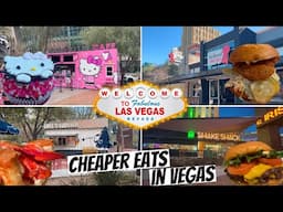 I ate at Hello Kitty Cafe, Luke's Lobster, Shake Shack and Top Round in Las Vegas