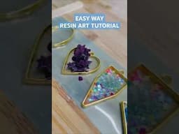 RESIN CRAFTS JEWELLERY #resinart #イラスト #diy #handmade #resinartpainting #art #イラストメイキング #drawing