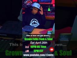 Get Ready To Vibe With Grown Folks Funk & Soul!