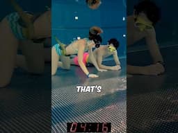 7 minutes without air underwater #underwater
