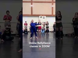Online BellyDance classes with Diva Darina in ZOOM ✨ #bellydance