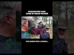 Fascinating man lives in Texas woods.  We share a unique story today.  #rvlife #rvtravel #rvtravel