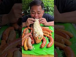 #footlong #sausage #mukbangphillipines #tolbuloymukbang