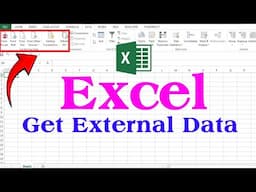 excel | get external data | get external data in excel | how to get external data