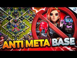 NEW TH17 Base to DEFEND the META in EOS | Clash of Clans Legends Base Link End Of Season