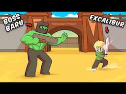 Dapet Pedang Excalibur TERBARU di Dead Rails!! Goliath vs TESLA!!