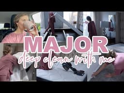 2025 SPRING CLEANING | DEEP CLEANING OUR BEDROOM | EXTREME CLEANING MOTIVATION | Lauren Yarbrough
