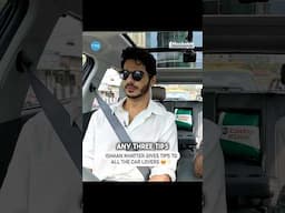 Ishaan Khatter’s Advice To All Car Lovers 😍🙌🏻 | Mashable India