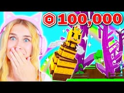 I Spent 100,000 Robux In Grow A Garden And This Happened.. (Roblox)