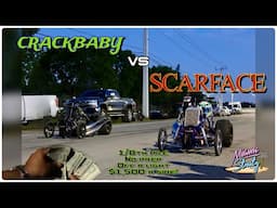 CRAZY BANSHEE RACE! 1/8th Mile No Prep / $1,500 a Side! / Grudge Race