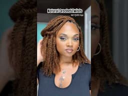Human Hair Crochet Twists w/QVR 👩🏽‍🦱 #qvrhair #protectivestyles #crochethairstyles