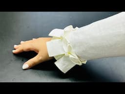 This Sleeve Looks Complicated But It’s Surprisingly Easy to Sew – Anyone Can Do It!