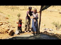 They Cemented the Shelter Floor & Upgraded the Pulley System – Life in the Mountains