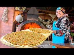 Turkish Lahmacun - Journey to Traditional Village Cuisine! Grandma's Homemade Recipes