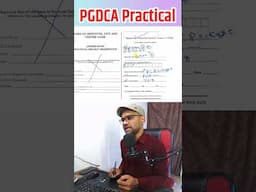 📄 PGDCA Practical Copy Front Page: Everything You Need to Know! 🚀