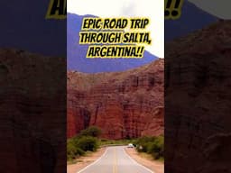 EPIC Road Trip through ARGENTINA'S SALTA Province! #argentina #saltaargentina #argentinatravel