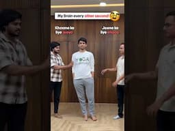 My Brain every other second I Saurabh Bothra #shorts