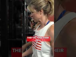 You'll Tear a Pec Benching With a Duffalo Bar? #workout #powerlifting #benchpress