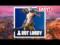*NEW* How to Get into FULL BOT LOBBIES In Fortnite Chapter 6! PS5/MOBILE/XBOX/PC Bots Lobby Glitch
