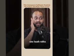 This Company Predicts The Future! 😱📈 | @AbhishekKar  | #money #business #ai #shorts