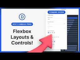 Divi 5 Sneak Peek! Flexbox Layouts And Controls
