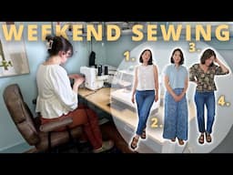 My Weekend of Sewing | Spring/Summer Wardrobe Makes