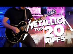 TOP 20 METALLICA RIFFS (with Tabs)